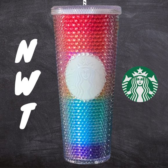 Starbucks Other - Starbucks Rainbow Stud Summer Pride Tumbler Cup NWT!